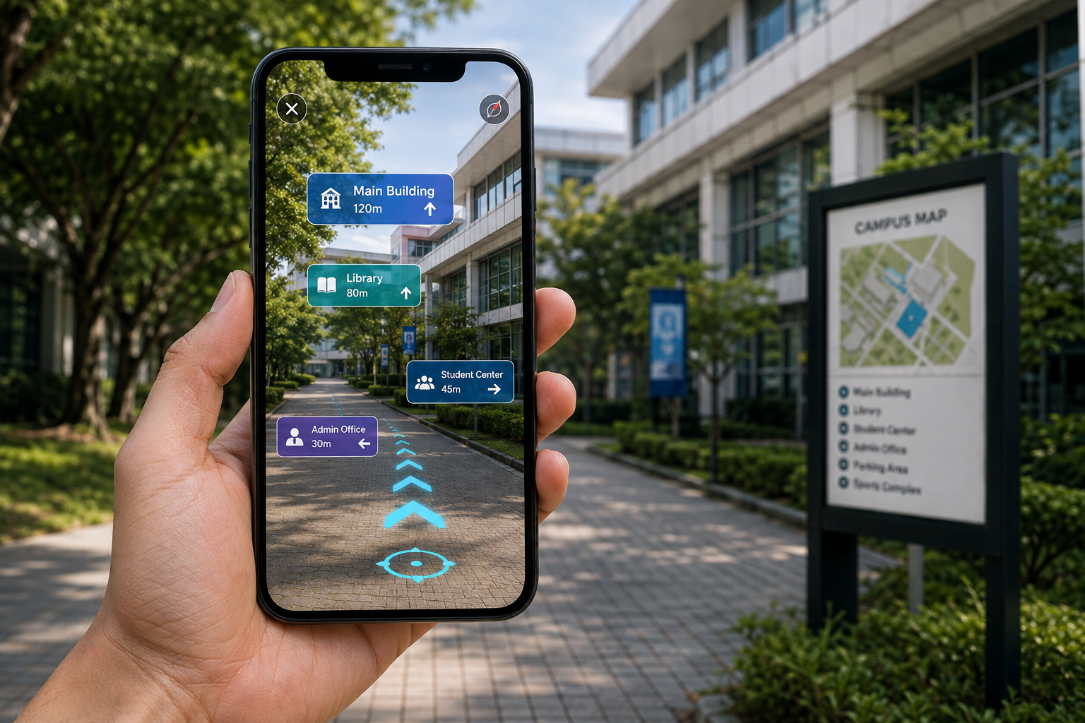 AR Campus Overlays